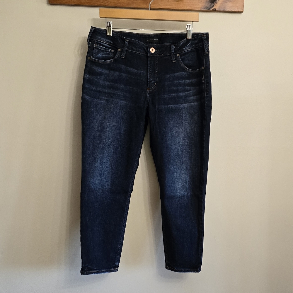 Silver Jeans Avwry Skinny Crop